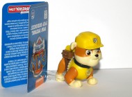 Paw Patrol Pup Amici 6 centimetri Gomma Rubble Figura 6023935