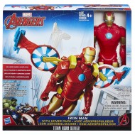 Marvel Avengers Personaggi 30cm c/Veicolo Iron Man B5776- B6156 di Hasbro